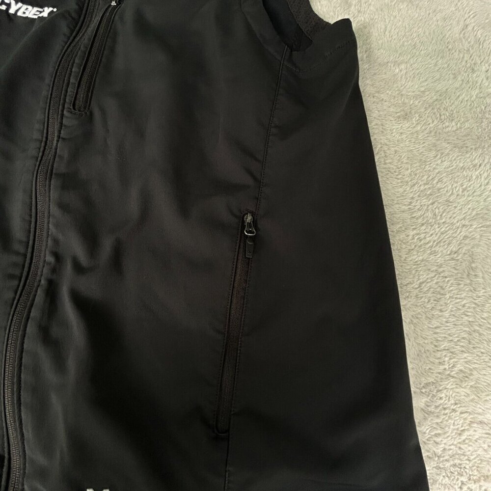 Marmot Approach Vest Black Soft Shell Mens Size L Water Repellent, "CYBEX" logo - Picture 3 of 10